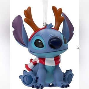 NIB Hallmark Disney Lilo & Stitch Reindeer Stitch Ornament